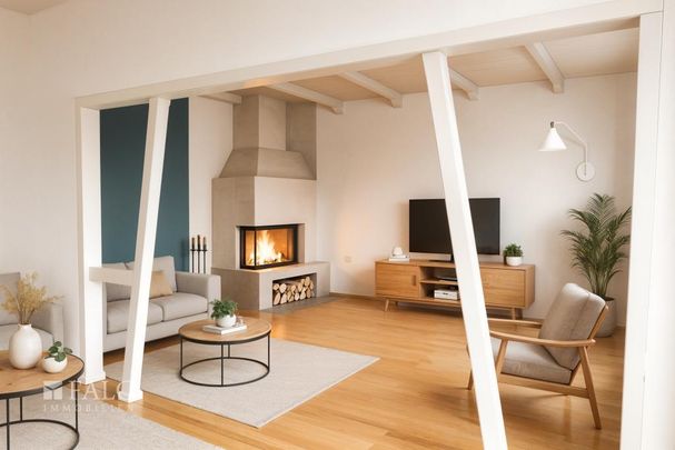 Lichtdurchfluteter Altbau-Traum mit Kamin und Gartennutzung - Photo 1