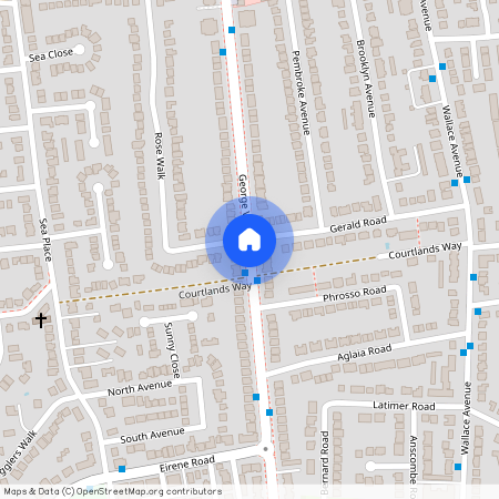 Kingsway, George V Avenue, Worthing