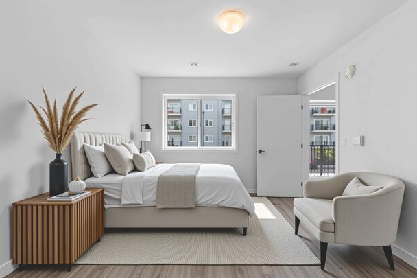 1 chambre à coucher 1 salle de bain Appartement - Photo 1