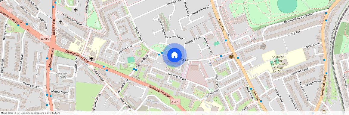 Upper Tulse Hill, Tulse Hill