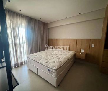 Apartamento com 1 dormitório para alugar, 47 m² por R$ 4.980,00/mês - Setor Bueno - Goiânia/GO - Foto 1
