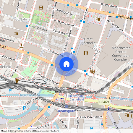 Deansgate, Manchester, Greater Manchester, M3