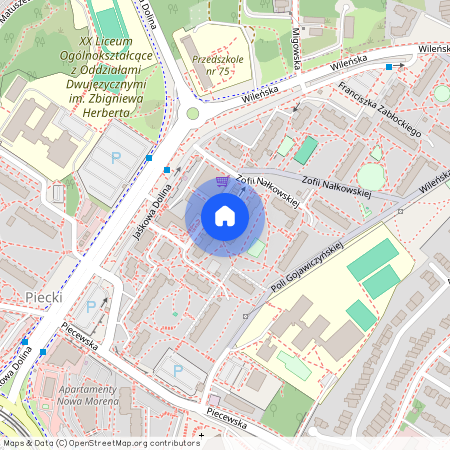 ul. Zofii Nałkowskiej, Piecki-Migowo, Gdańsk, pomorskie