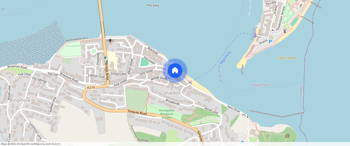 Strand, Shaldon, Teignmouth, TQ14