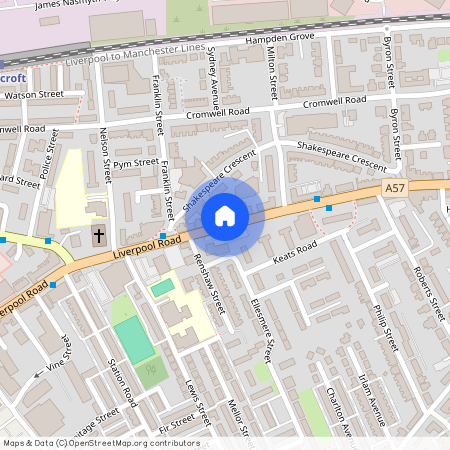 Liverpool Road, Eccles, Manchester, Greater Manchester, M30