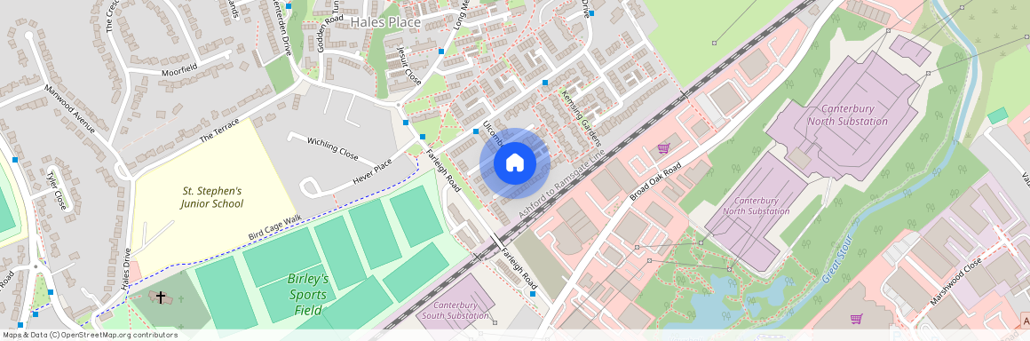 Ulcombe Gardens, Canterbury