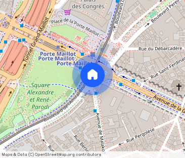 1 chambre, Porte Maillot Paris 16e - Photo 1