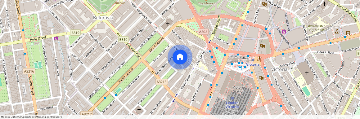 Chester Square, Belgravia, London, SW1W