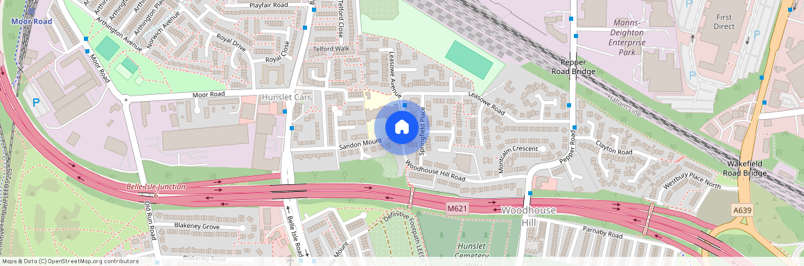 Woodhouse Hill Road, Leeds, LS10