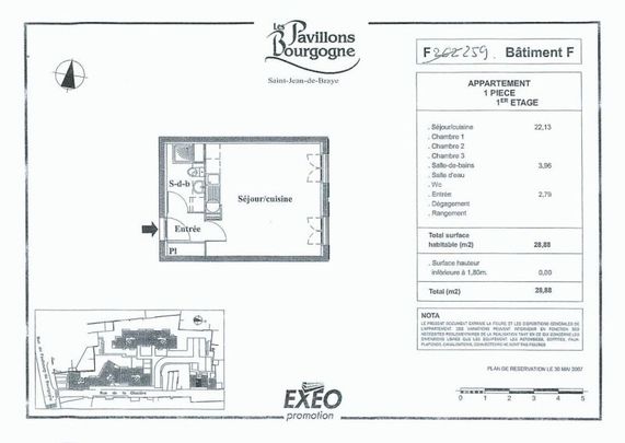 Location Appartement 1 pièce 28m² ST JEAN DE BRAYE 45800 - Photo 1