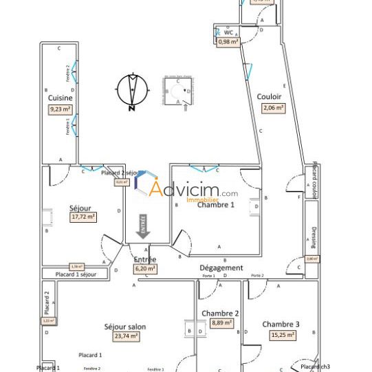 Appartement à louer Orléans - Photo 1