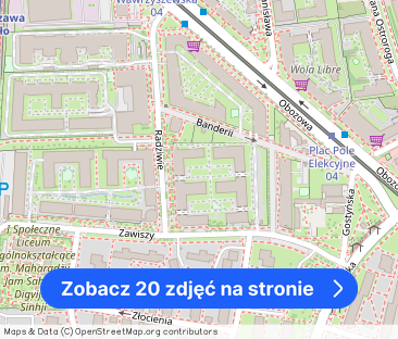 Wola ul. Zawiszy ładne osiedle fajne + garaż - Zdjęcie 1