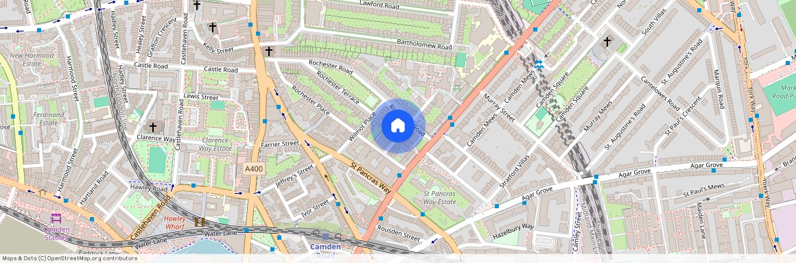 Rochester Mews, Camden Town, London