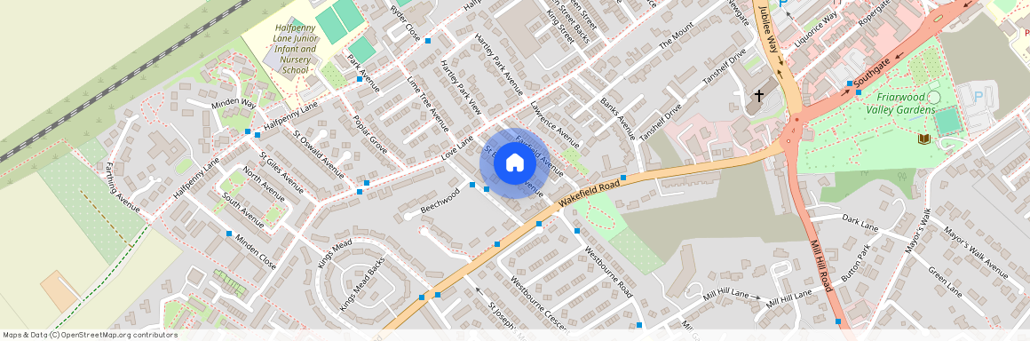 St Bernards Avenue, Pontefract, West Yorkshire, WF8