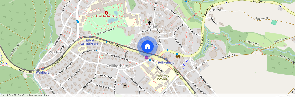 8125, Zollikon, Forchstrasse, 179B