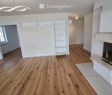 Grosszügige 4.5-Zimmer-Wohnung mit Cheminée, neuem Parkett und verg... - Foto 3