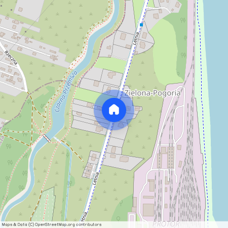 ul. Letnia, Marianki, Zielona Pogoria, Dąbrowa Górnicza, śląskie