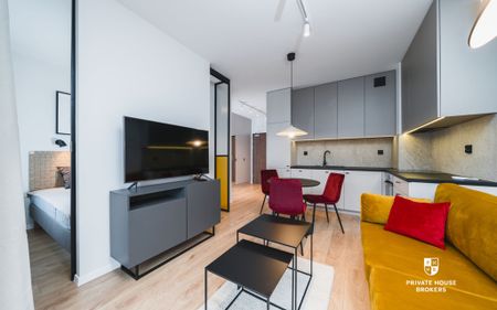Mieszkanie 35 m², Kraków, Podgórze, Walerego Sławka - Zdjęcie 4