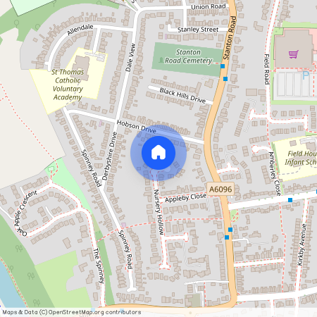 3 Bed Bungalow – Nursery Hollow, Ilkeston, Derbyshire, DE7 4LQ. £1150 PCM