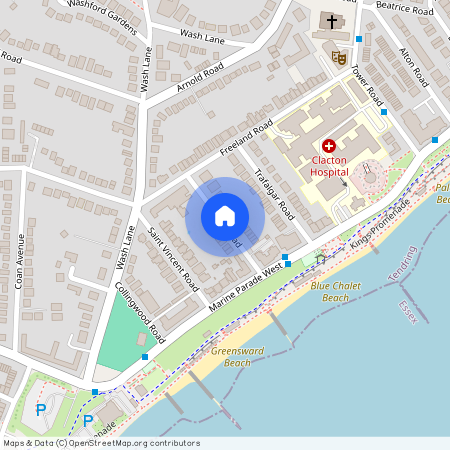 Nelson Road, Clacton-on-Sea, Essex, CO15