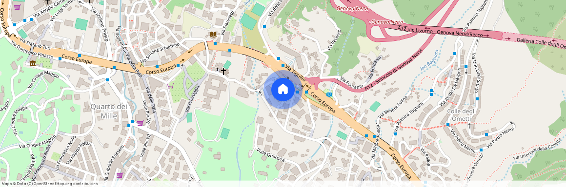 Via San Giuseppe Cottolengo, Genova