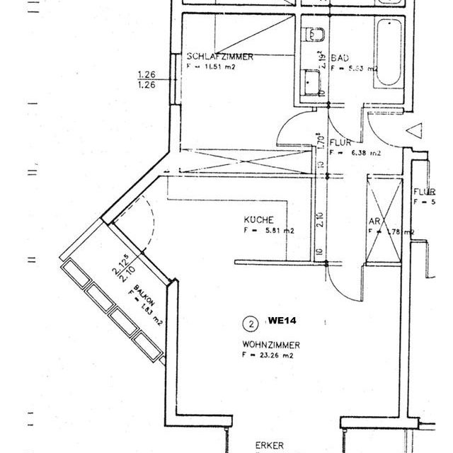 Witten-Bommern: Senioren-Wohnung, 61m², Balkon, komplett barrierefrei - Bitte Text lesen! - Photo 1