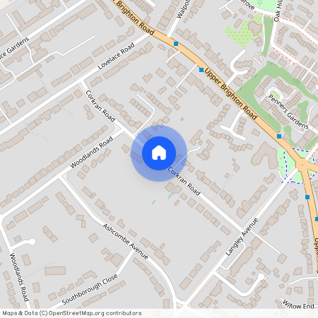 Corkran Road, KT6, London