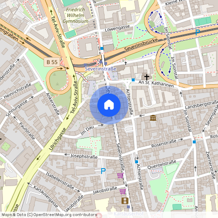 Severinstraße 157-159, 50678 Innenstadt - Köln Altstadt