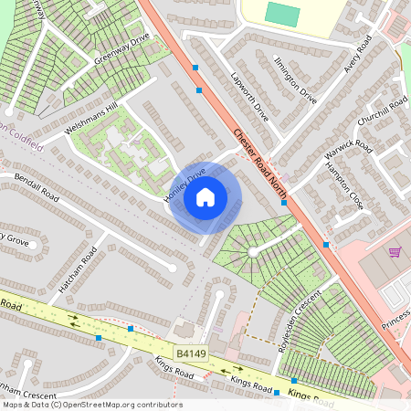 Honiley Drive, Sutton Coldfield, West Midlands, B73