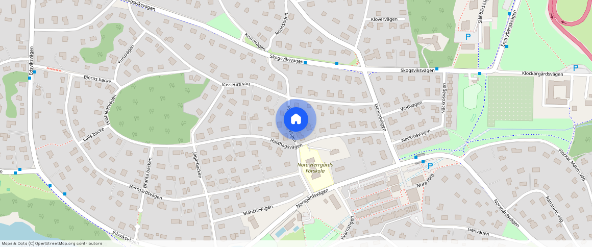 Danderyd, Kvarnparksvägen, **, 18239