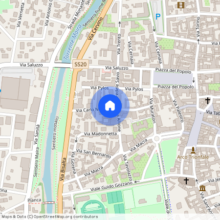 Savigliano, Via Novellis - Centro