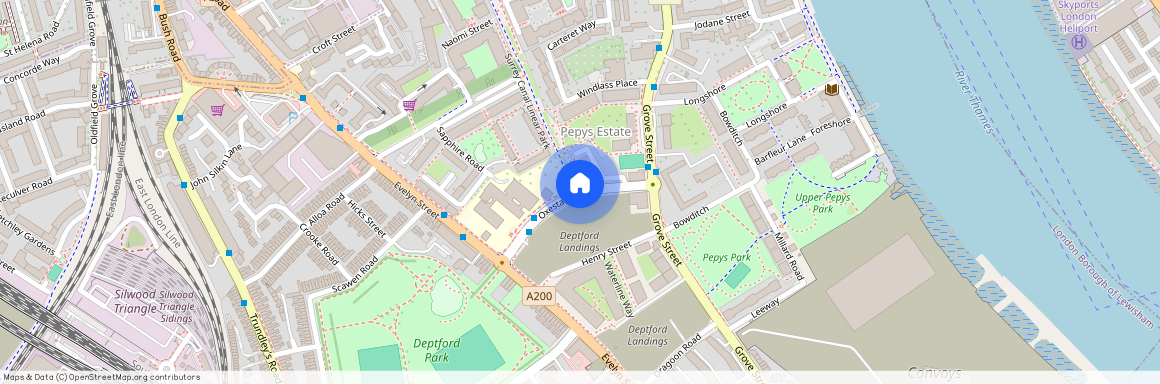 Oxestalls Road, London, SE8