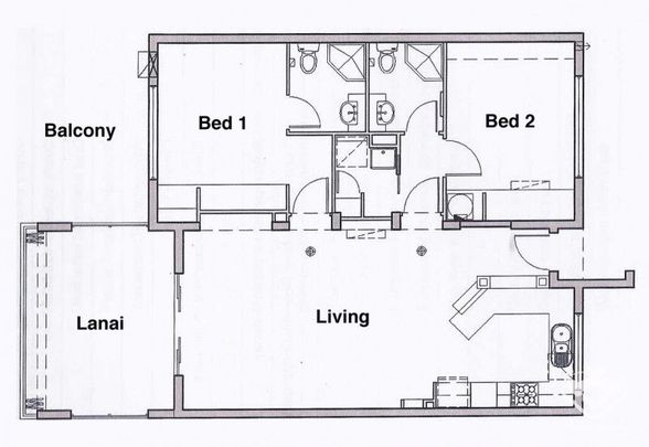 2 Bedroom First Floor - Fully Furnished - Break Lease - Photo 1