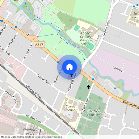 Eastworth Road, Chertsey, Surrey, KT16