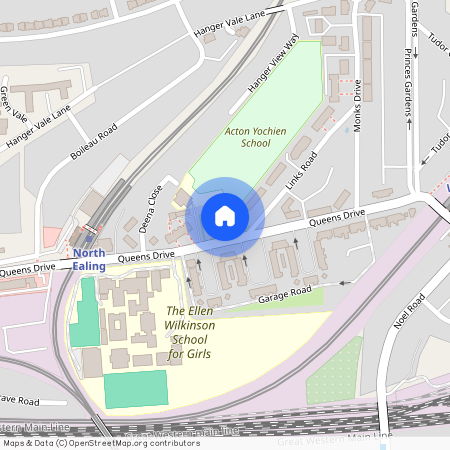 Inverness Court, Queens Drive, London