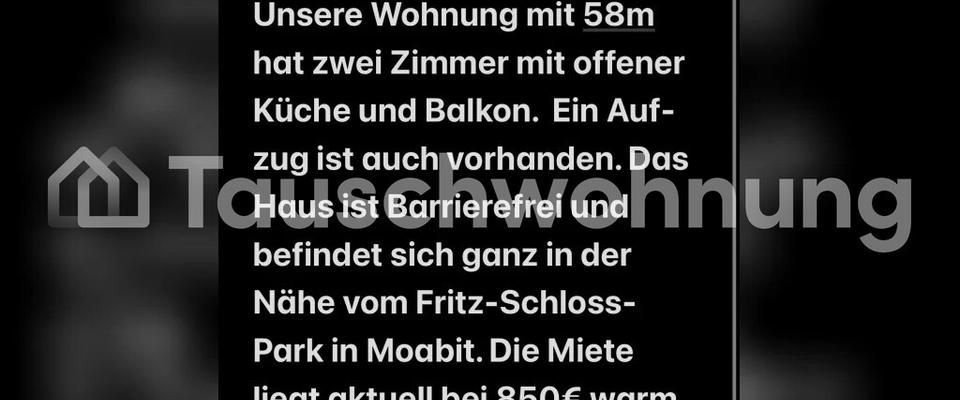 TAUSCHWOHNUNG Barrierefrei Wohnung in Moabit - Photo 1