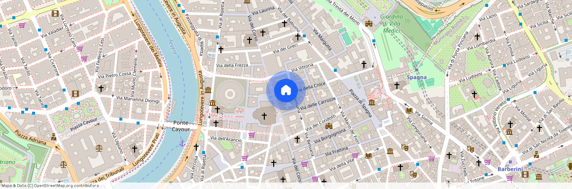 Via della Croce 50, 00187 Rome RM, Italy