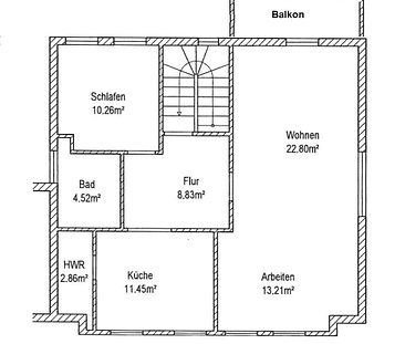 Riensberg: 2-Zimmer-Wohnung mit Balkon - Foto 4