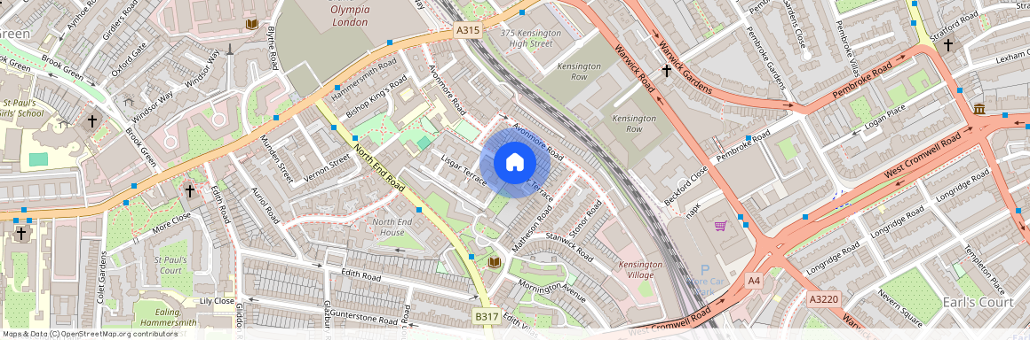 Lisgar terrace, London, w14