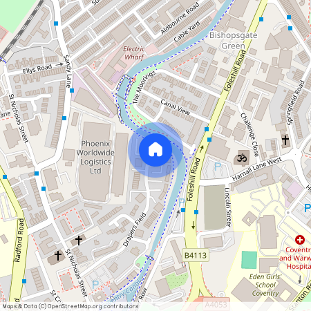 Drapers Fields, Canal Basin, Coventry, West Midlands, CV1