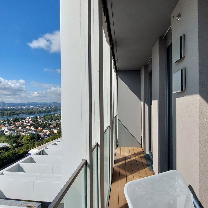 Erstbezug – TOWER HOMES im V22 mit Rooftop Pool & Sauna bei U1 Kagran - Photo 1