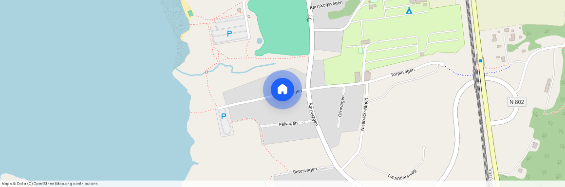 Torpa Strandväg, Varberg