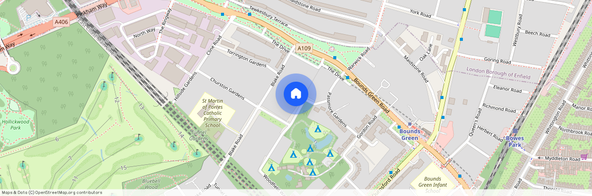 Woodfield Way, Bounds Green