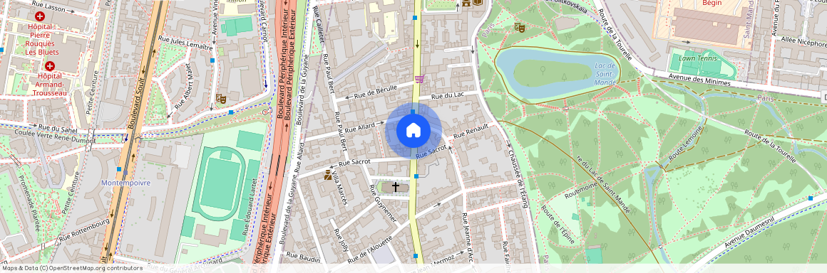 Avenue du Général de Gaulle, Francja, Saint-Mande