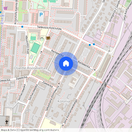 ul. Sebastiana Klonowicza, Wrzeszcz Dolny, Gdańsk, pomorskie