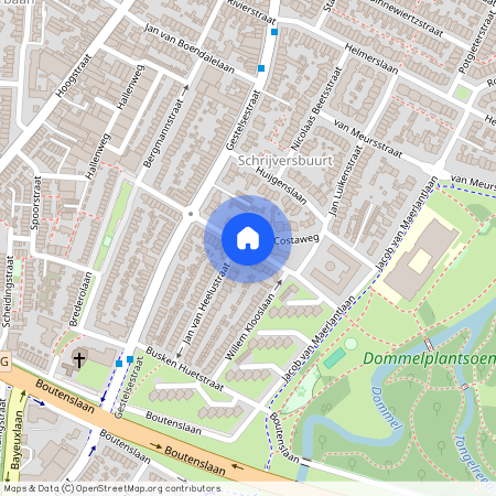 Schrijversbuurt, 5615 NB, da Costaweg, Eindhoven