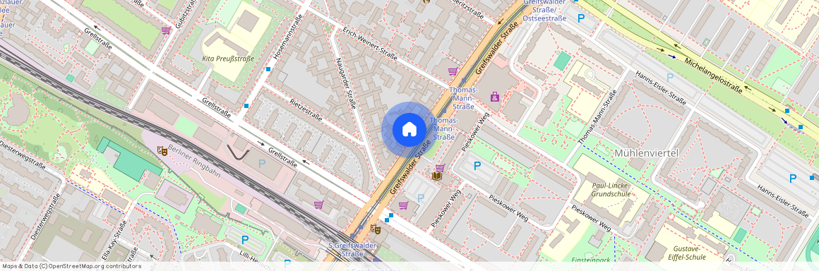 Greifswalder Straße 162, 10409 Pankow - Prenzlauer Berg