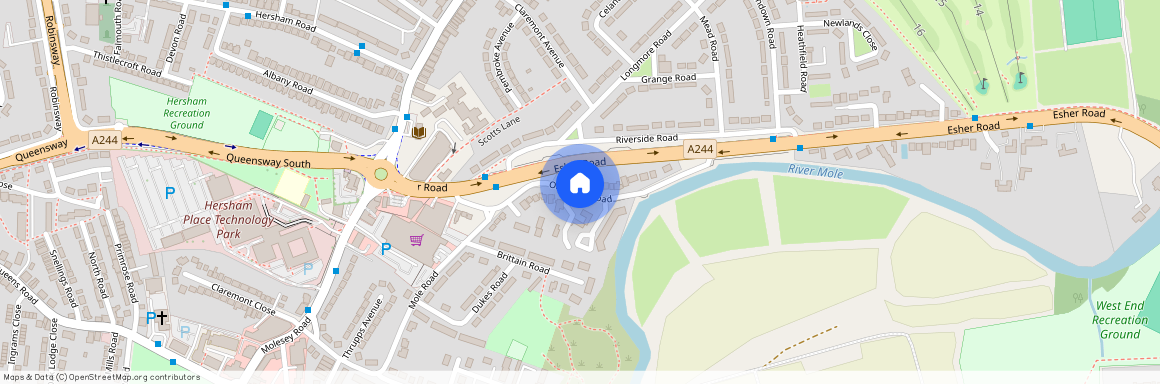 Old Esher Road, Hersham.