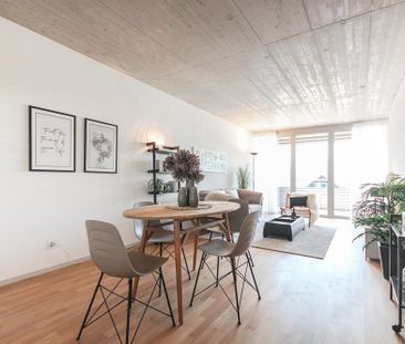 Erstbezug: Helle 2.5-Zimmer Neubauwohnung mit Balkon - Photo 2