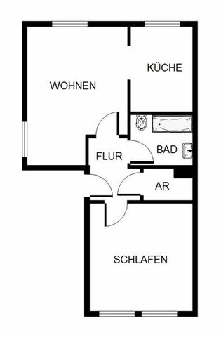 Schöner Wohnen: 2,5-Zimmer-Wohnung - Foto 2